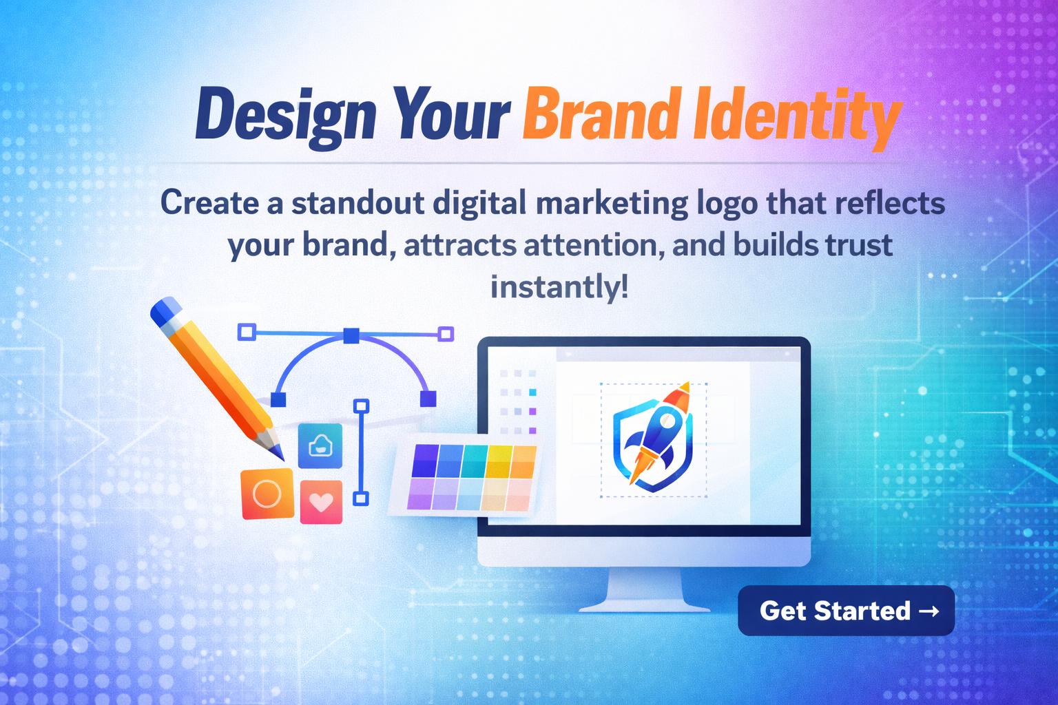 Digital Marketing Logo Design