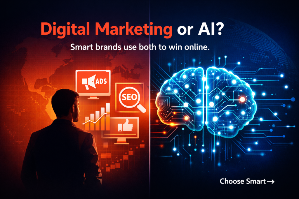 Digital Marketing or AI