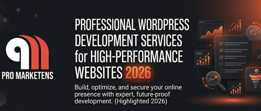 Professional WordPress Development Services for High-Performance Websites