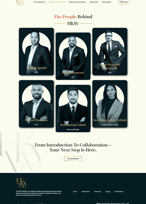 HKW-Wealth.com Website